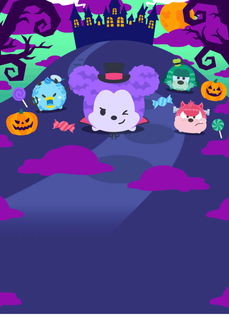 【公式】Happy Halloween！限定ツムやチケットもらえるイベント開催中！ │ LINE：ディズニー ツムツム